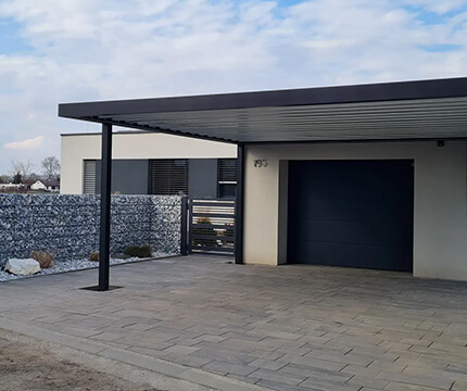 Abri en aluminium Carport